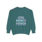 God Money Power Sweatshirt — Graphic Spiritual Streetwear