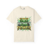 God Money Power T-Shirt — Bold Faith & Wealth Graphic Tee