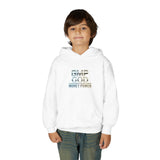 Youth Hoodie — GMP GOD Money Power Metallic Graphic Pullover