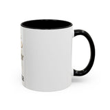 God Money Power Accent Coffee Mug — Inspirational Faith & Wealth Design (11/15 oz)