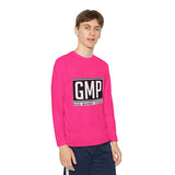 Youth Long Sleeve Tee — GMP "God Money Power" Graphic