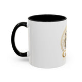 Lion Crest Accent Coffee Mug — GMP Logo Gold Shield