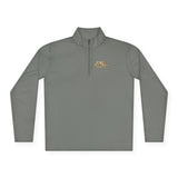 Quarter-Zip Pullover — Gold GMP (God Money Power) Logo Athletic Pullover