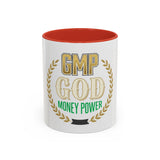 GMP Coffee Mug — “GOD Money Power” Motivational Accent Mug