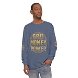 God Money Power Long Sleeve T-Shirt