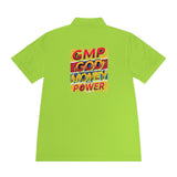 GMP God Money Power Graphic Polo Shirt – Retro Motivational Men's Sport Polo