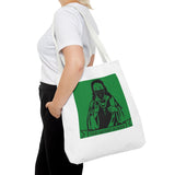 Tote Bag — 'God Money Power' Religious Graphic Tote