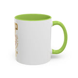 GMP God Money Power Accent Coffee Mug – Gold Tiger Design (11/15oz)