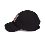 Classic Dad Cap — Red Madonna Icon Baseball Hat