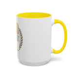 Coffee Mug — "God Money Power" Inspirational Accent Mug (11/15 oz)