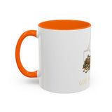Magic & Wealth Accent Coffee Mug — "Gold Money Power" Alchemy Design (11/15 oz)