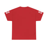GMP 'God Money Power' Logo Tee — Red Crest Graphic T-Shirt