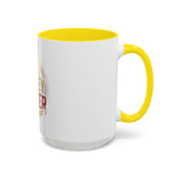 God Money Power Accent Coffee Mug — Motivational Faith & Wealth Design (11/15 oz)
