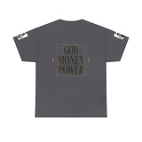 God Money Power Tee — Graphic Religious Streetwear T‑Shirt