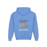 GMP GOD Youth Hoodie — "Money Power" Graphic Pullover