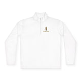 Quarter-Zip Pullover — Gold Block 'GMP' Logo with "Go. Walk. Power." Back Print