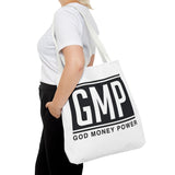 GMP Tote Bag — God Money Power Bold Logo Canvas Tote