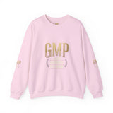 GMP 'God Money Power' White Crewneck Sweatshirt