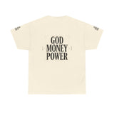 God Money Power T-Shirt — Bold Faith & Hustle Graphic Tee