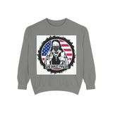 Sweatshirt — Patriotic 'God Money Power' Graphic Crewneck