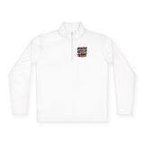 Quarter-Zip Pullover — “Put God First, Then Get The Money, Put Yourself In Power” Graphic Pullover