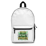 God Money Power Backpack — Bold Faith & Hustle Graphic School Bag