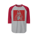 God Is Never Power Raglan Shirt