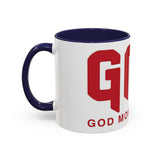 GMP Coffee Mug — Good Money Power Red Accent Ceramic Mug (11/15oz)