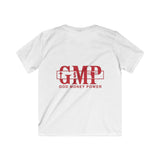 Kids Tee - "GMP" God Money Power Graphic Shirt