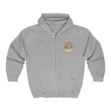 God Money Power Zip Hoodie — Vintage Inspirational Faith & Prosperity Sweatshirt