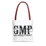 GMP "God Money Power" Graphic Tote Bag – Faith & Hustle Everyday Carry