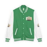 Letterman Jacket — 'God Money Power' Retro Varsity Jacket