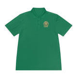 GMP Lion Crest Polo Shirt — Men's Athletic Club Logo Polo