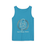 GMP Monogram Tank Top — Gold Metallic Circle Logo