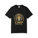Lion Crest T-Shirt — GMP Gold Emblem Graphic Tee