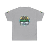 God Money Power Graphic Tee