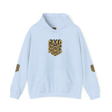 GMP "Good Money Power" Hoodie — Retro 3D Gold Logo Pullover