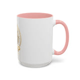 Lion Crest Accent Coffee Mug — GMP Logo Gold Shield