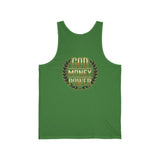God Money Power Tank — Inspirational Faith & Hustle Graphic Tank Top