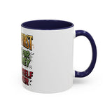 Inspirational Coffee Mug — "Put God First, Hustle for the Money, Put Yourself in Power"