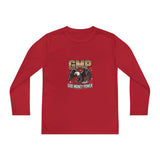 Youth Long Sleeve Tee — GMP (God Money Power) Eagle Graphic