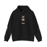 Gold Crown One Hoodie — Minimalist Royal Emblem Hooded Sweatshirt