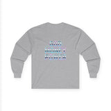 Long Sleeve Tee — 'God Money Power' Graphic Shirt