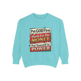 Put GOD First Hustle for the Money Sweatshirt