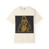 Religious Icon Graphic T‑Shirt — "God Money Power" Vintage Streetwear