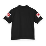 GMP Logo Youth Polo Shirt - Red Branding DryBlend® Kids Jersey Polo