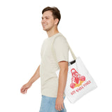God Money Power Tote Bag — Bold Graphic Religious Streetwear Tote