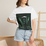 Angel Of Death- Grim Reaper Wings T-Shirt — Dark Gothic Scythe Graphic Tee