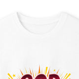God Money Power Long Sleeve Tee — Inspirational Faith & Wealth Graphic Shirt