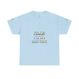 GMP GOD Money Power Tee — Metallic Logo Graphic T-Shirt